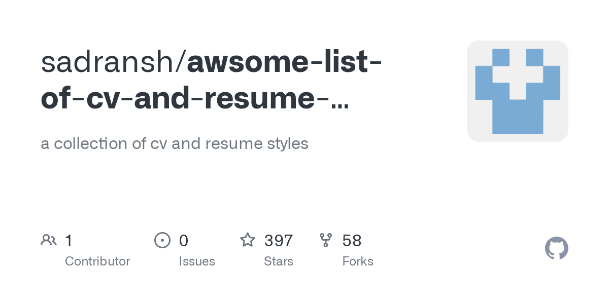 ccresume github